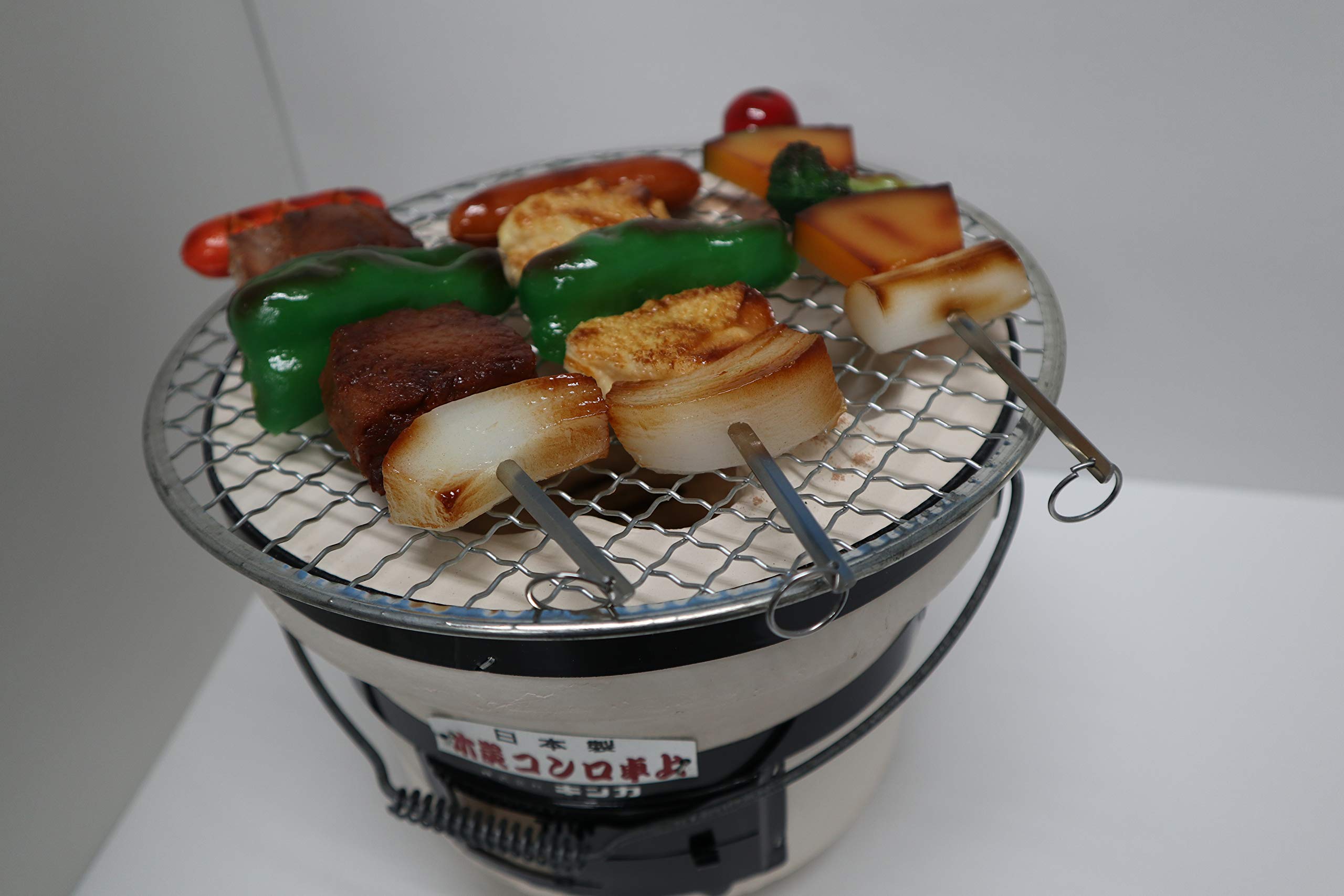 食品サンプル バーベキュー F-7 Japanese Fake Food BBQ Amazon.co.jp: 食品サンプル バーベキューセット (鶏肉串2本セット