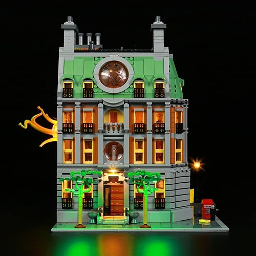 Miniatura 6 de BrickBling Luz LED Compatible con Lego Tranquil Garden 10315 Juego de Construcción (Modelo No Incluido), Versión de Control Remoto Iluminación