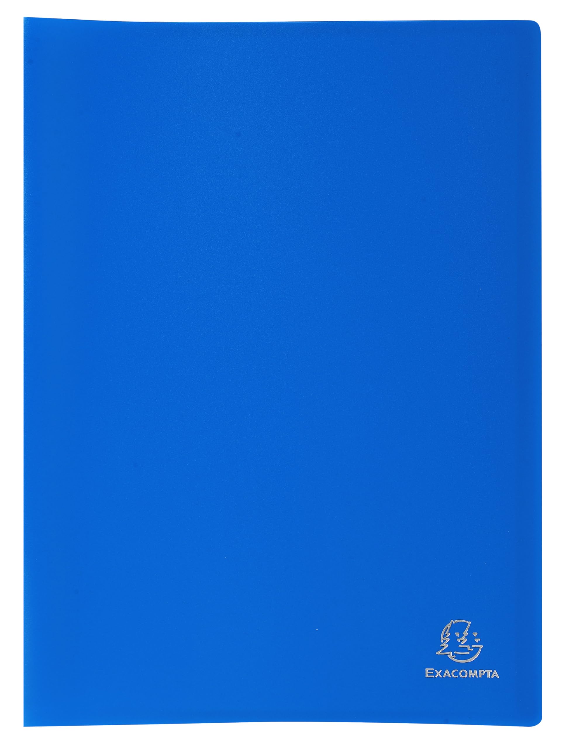 Exacompta 12 portalistini Opak A4 50 buste antiriflesso blu chiaro
