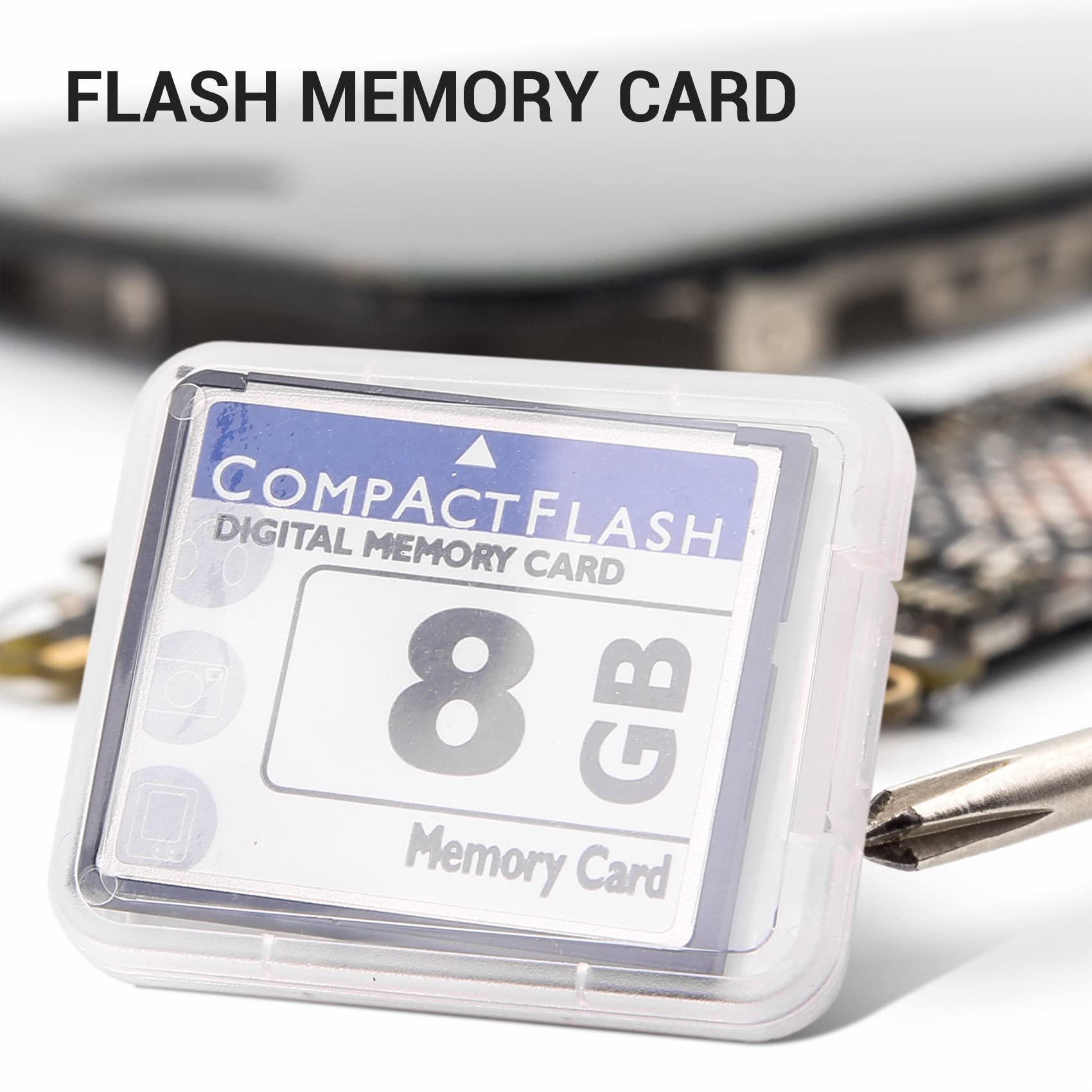 Professional Carte Mémoire Compact Flash 8 Go (Whiteandblue)