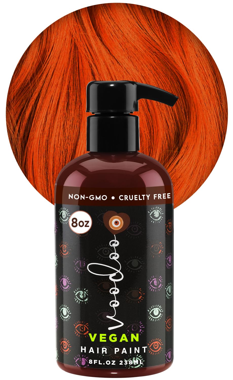MOEHAIR Semi-Permanent Hair Color | Cowboy Copper Hair Dye 8 Oz | No Ammonia, Sulfate or Paraben | Vegan & Cruelty-Free | Voodoo Venetian Red Copper Hair Color | Gentle, Non-Drippy & Intermixable MOEHAIR Semi-Permanent Hair Color | Cowboy Copper Hair Dye 8 Oz | No Ammonia, Sulfate or Paraben | Vegan & Cruelty-Free | Voodoo Venetian Red Copper Hair Color | Gentle, Non-Drippy & Intermixable