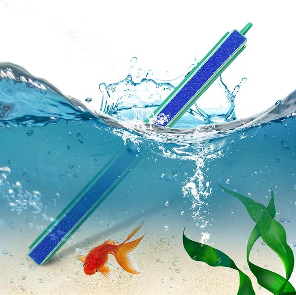Barre à bulles pour aquarium | Diffuseur à bulles Air Stone Bar | Pompe à oxygène à Port unique pour Aquarium trachée de 4mm, bande à b́ulles d'oxygène, diffuseur d'óxygène, décor Durable, longue band - 3