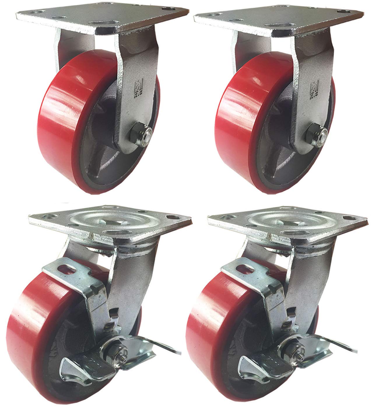 4 Heavy Duty Caster Set 4