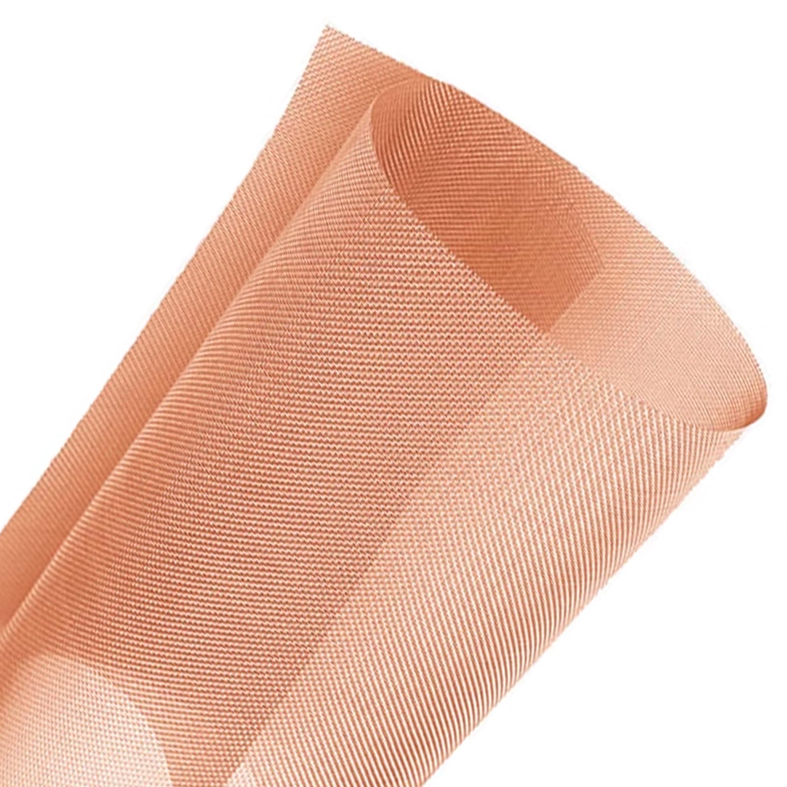 Puro Rame Treccia Filo Intrecciato 40 Mesh 30x150cm Tessuto Filtrante Antistatico