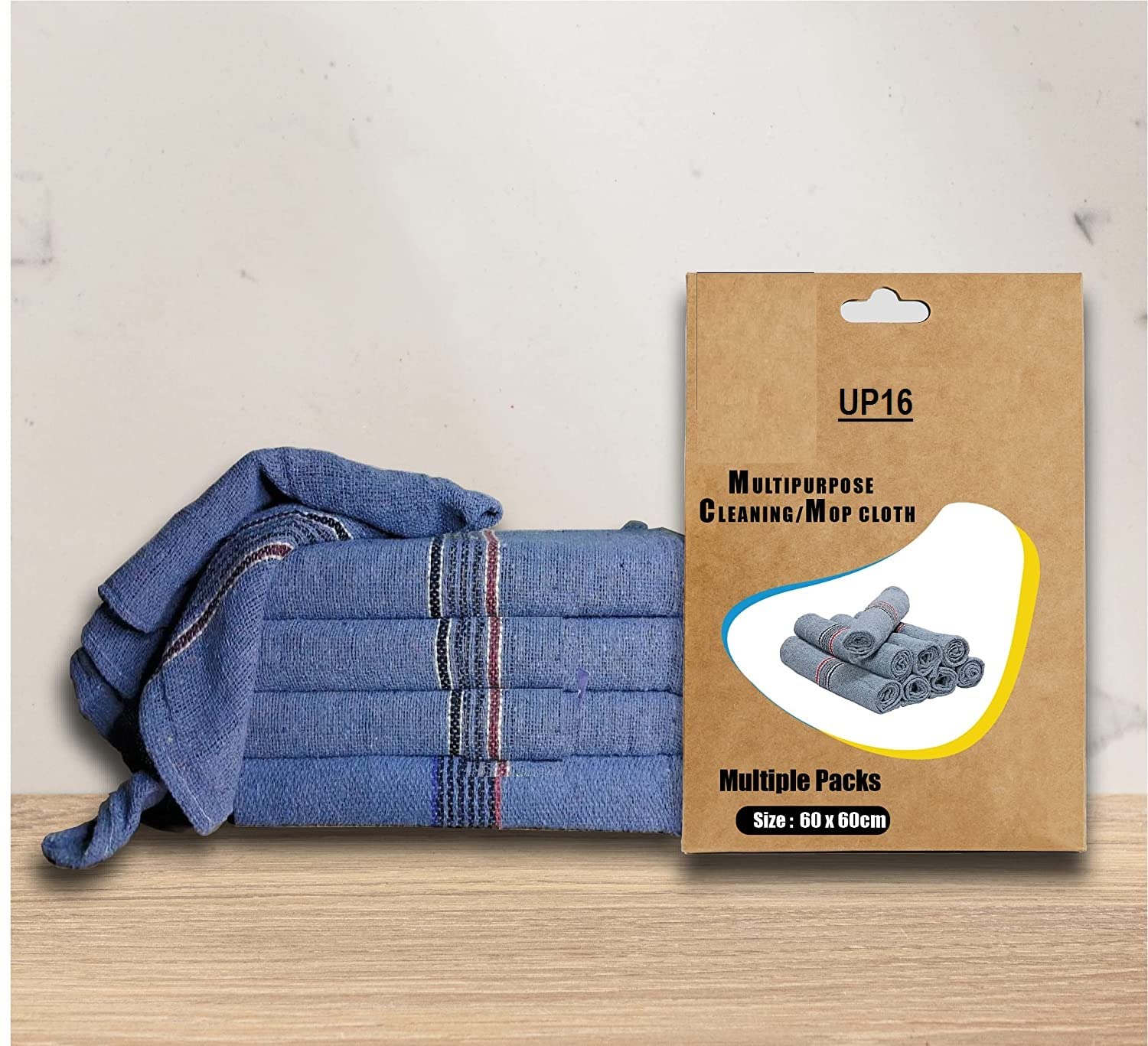 UP16 Pocha | mop Cloth for Floor Cleaning| Sweeping Cloth | Dusting Cloth | Floor Cleaner | pocha for Floor Cleaning |Cotton Floor Cleaning Pocha | Floor Mop Cloth | 24 x 24 inch (24 x 24 Blue, 8) (B0BXPFJXZ8) Amazon Price History, Amazon Price Tracker