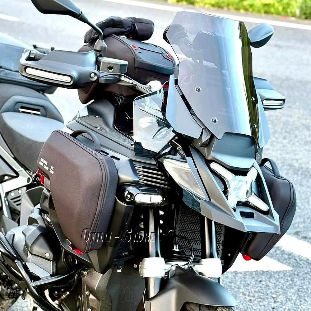Motorcycle Nylon Radiator Cowl Bags Fits for BMW R1300GS Adventure ADV 2024 2025 Front Side Fairing 4L Volume Tool Storage Bags Left Right Radiator Side Bag