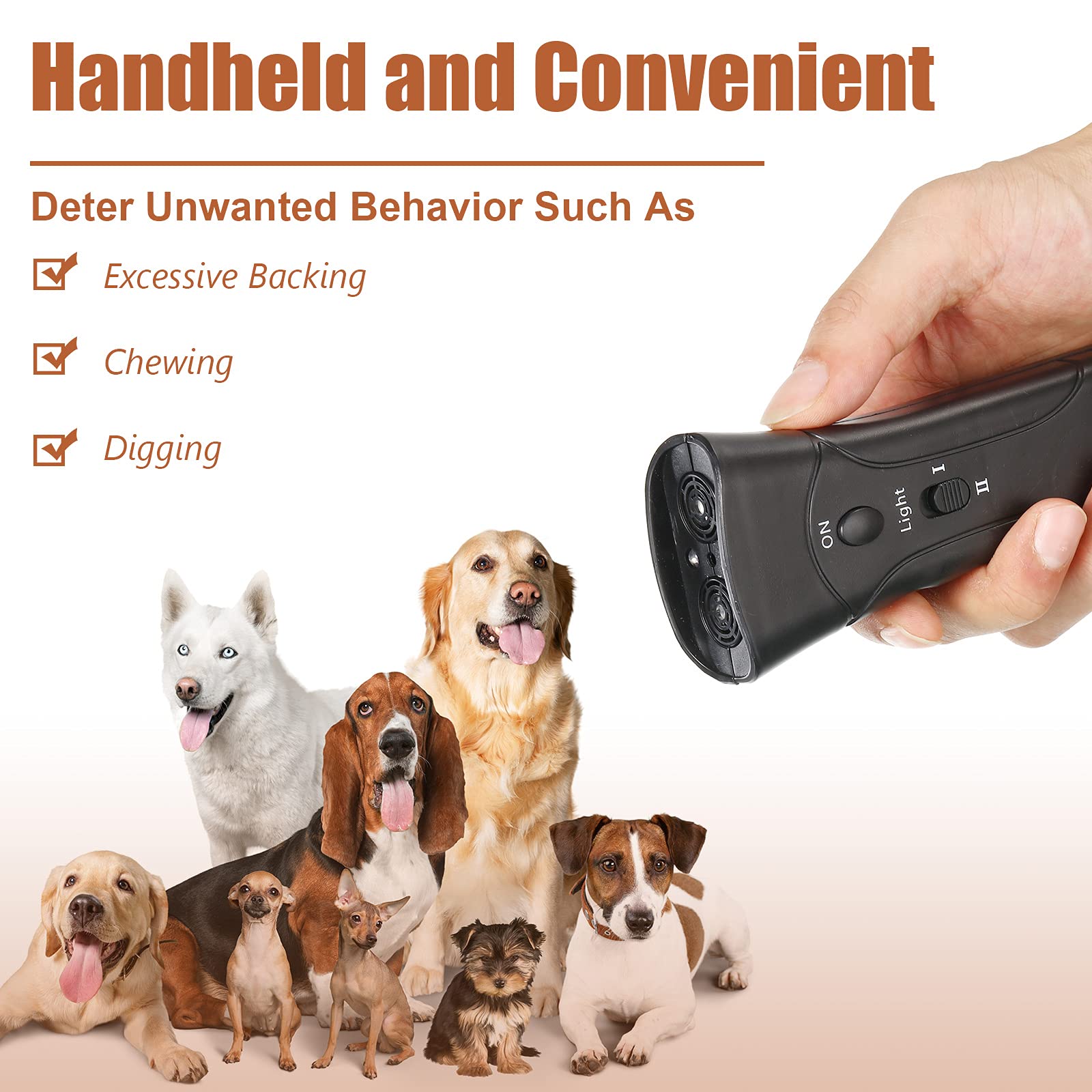 DPSLYXCD KCD Dispositivo Di Repellente E Trainer Per Cani Ad - Foto 9