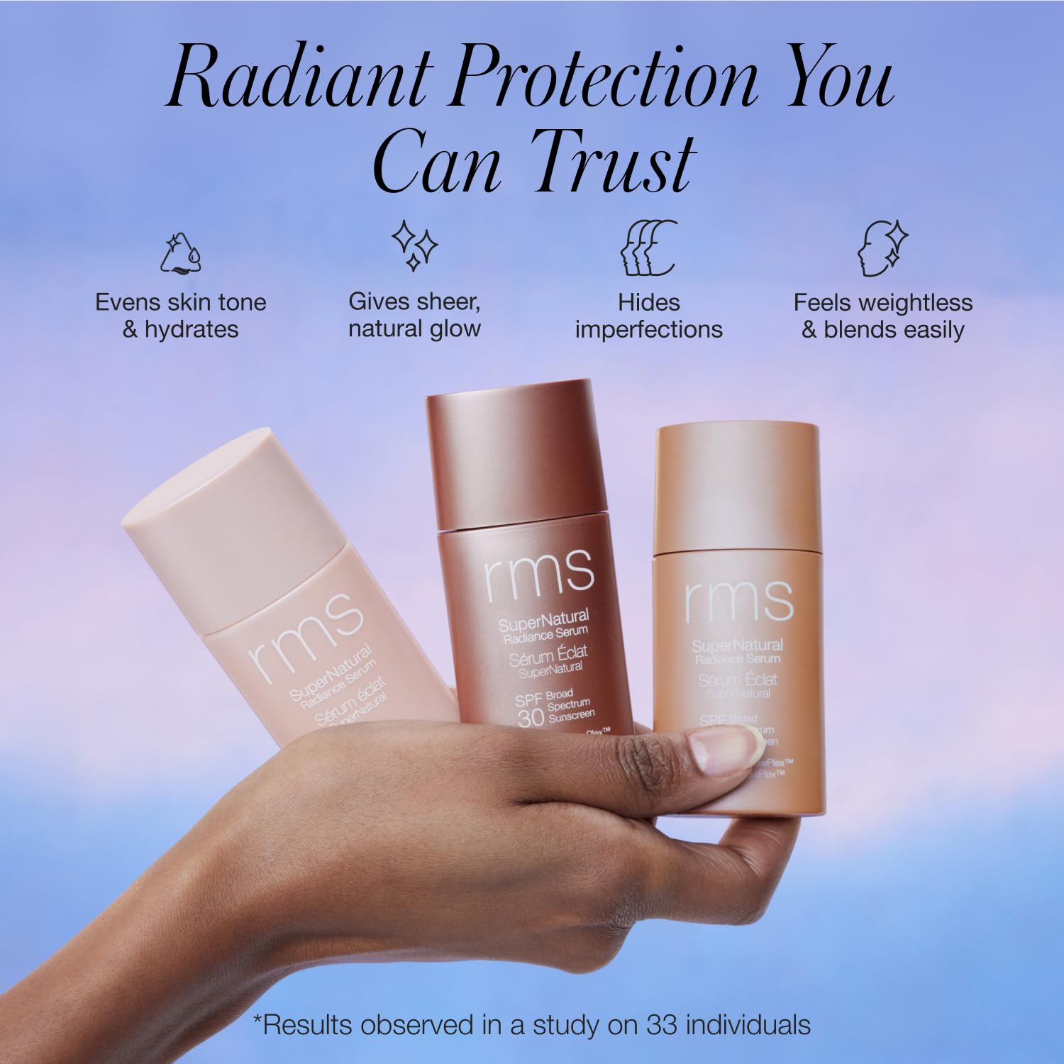 RMS Beauty SuperNatural Radiance Serum SPF 30 Mineral Sunscreen