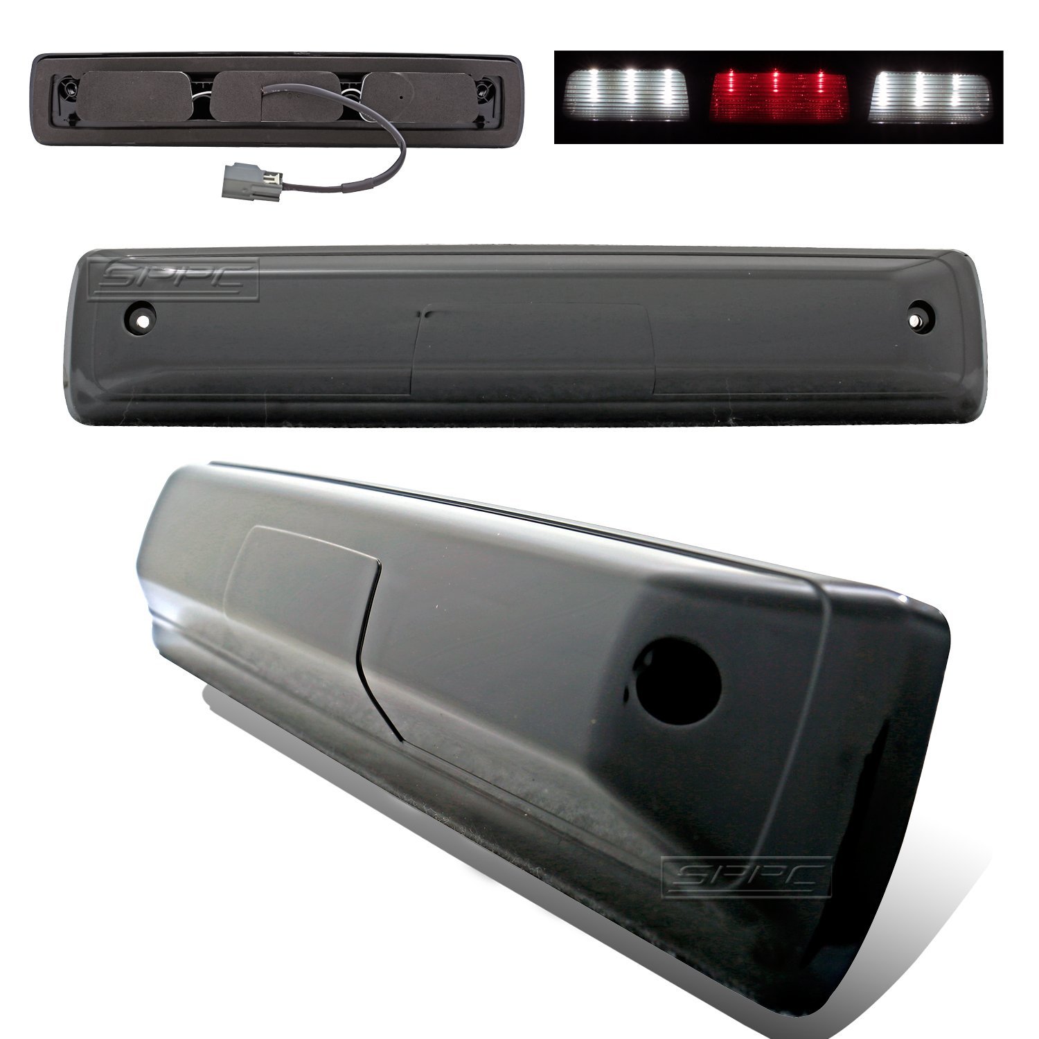 SPPC Smoke LED 3rd Brake Lights For Chevy Colorado