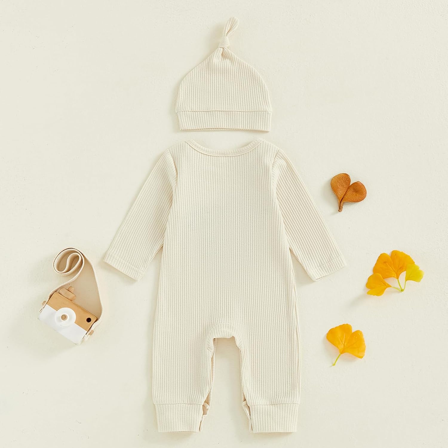 allshope Newborn Baby Boy Fall Outfit Romper Mama Mini Embroidery Long Sleeve Crew Neck Jumpsuit Bodysuit Infant Clothes - Image 7