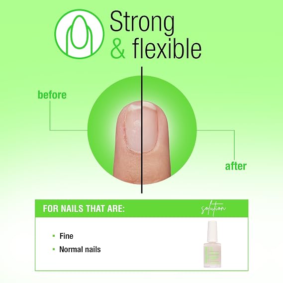 Nail Tek Ridge Filler Formula 1 Nail Strengthener Polish for Strong, Healthy Natural Nails, Clear Smoothing Repair for Weak Damaged Nails, 0.5 fl oz