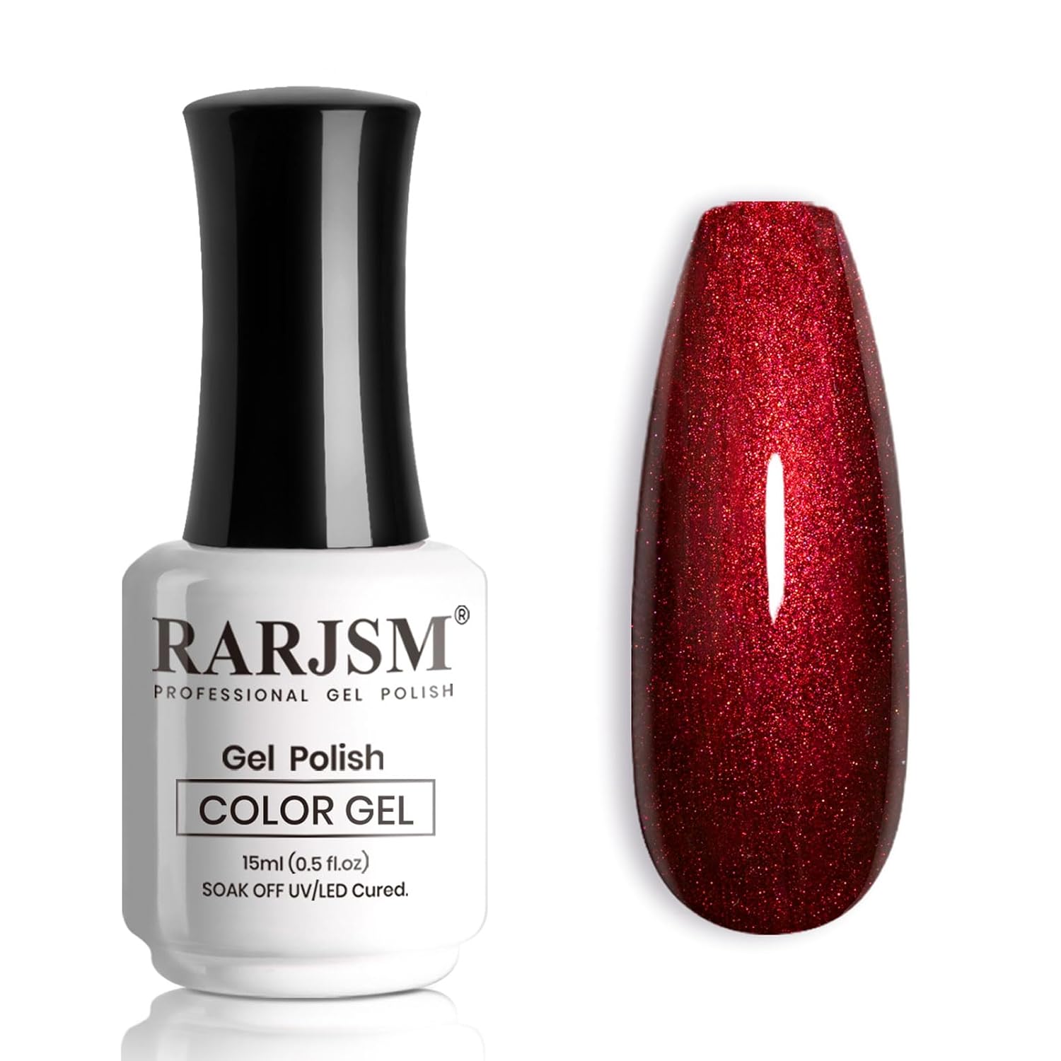 RARJSM Chameleon Gel Nail Polish - Color Changing Glitter