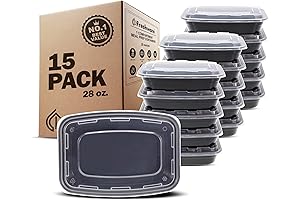 Freshware Reusable Meal Prep & Food Storage Containers