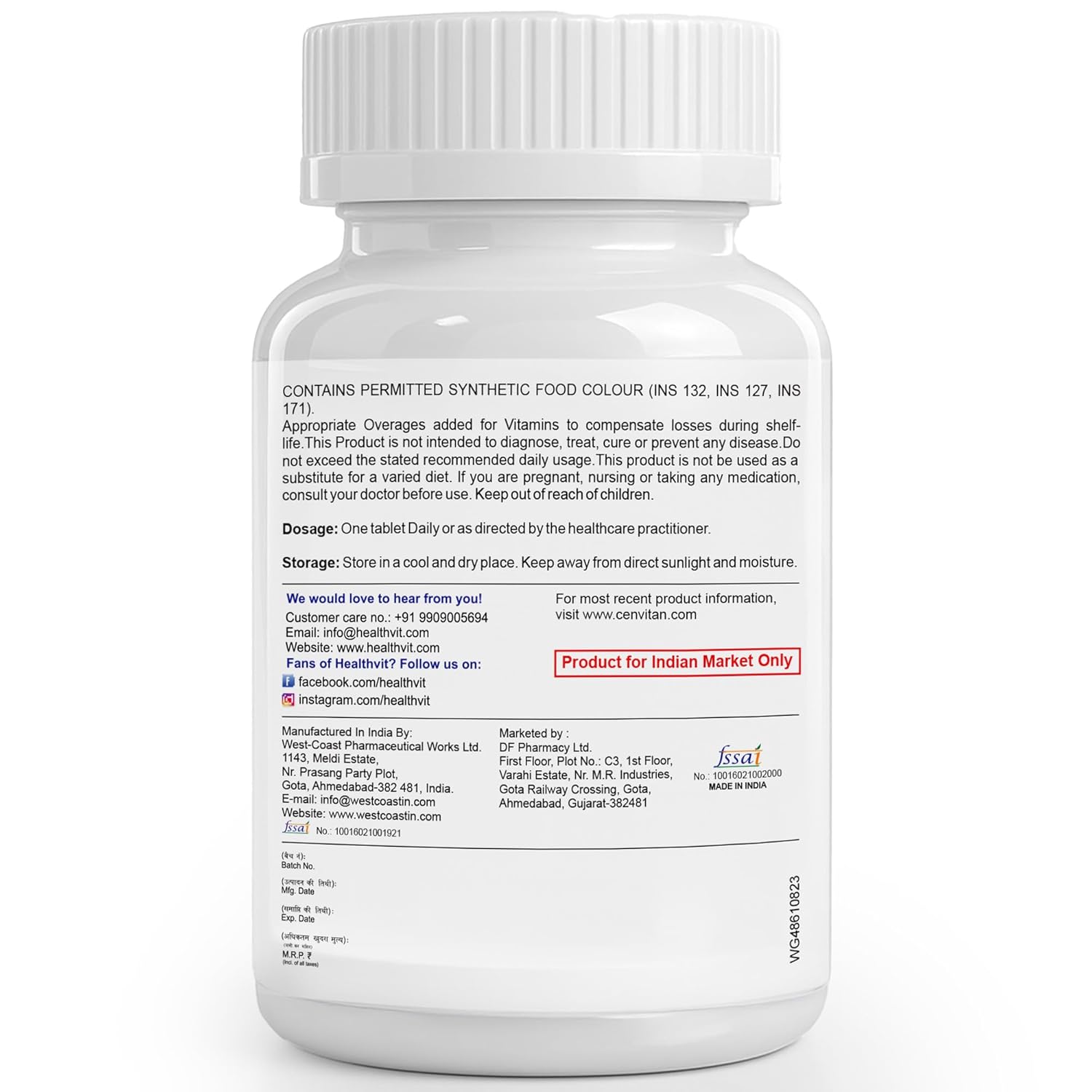 Healthwit Senviton Multivitamin Tablet for men. Multivitamin for men with 24 nutrients | Best Multivitamin Tablet with vitamins and minerals for energy, stamina, immunity and health. 60 tabs | 1 pack Healthwit Senviton Multivitamin Tablet for men. Multivitamin for men with 24 nutrients | Best Multivitamin Tablet with vitamins and minerals for energy, stamina, immunity and health. 60 tabs | 1 pack