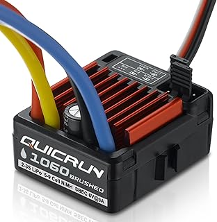 HOBBYWING QuicRun 1060 Brushed ESC (2–3S)