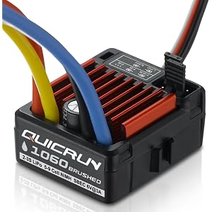 HOBBYWING Quicrun 1060 Brushed Esc Sbec T Plug 2-3s