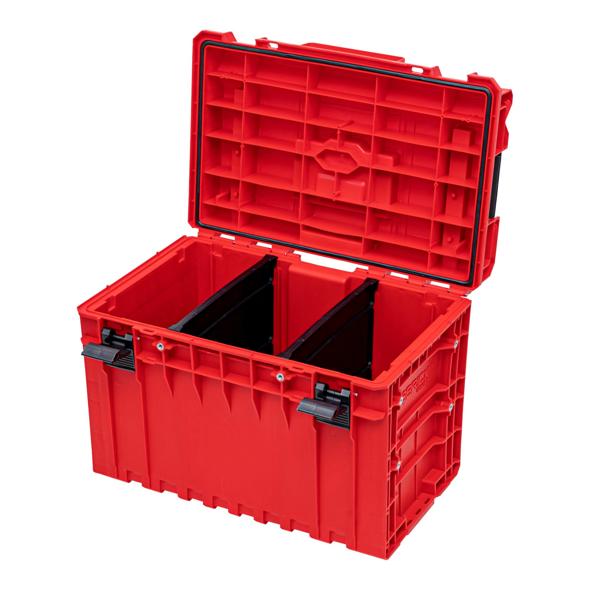 Toolbrothers RHINO ONE 450 2.0 Technik RED ULTRA HD Custom walizka narzędziowa organizer modułowy 585 x 385 x 420 mm 52 l można układać w stos IP66