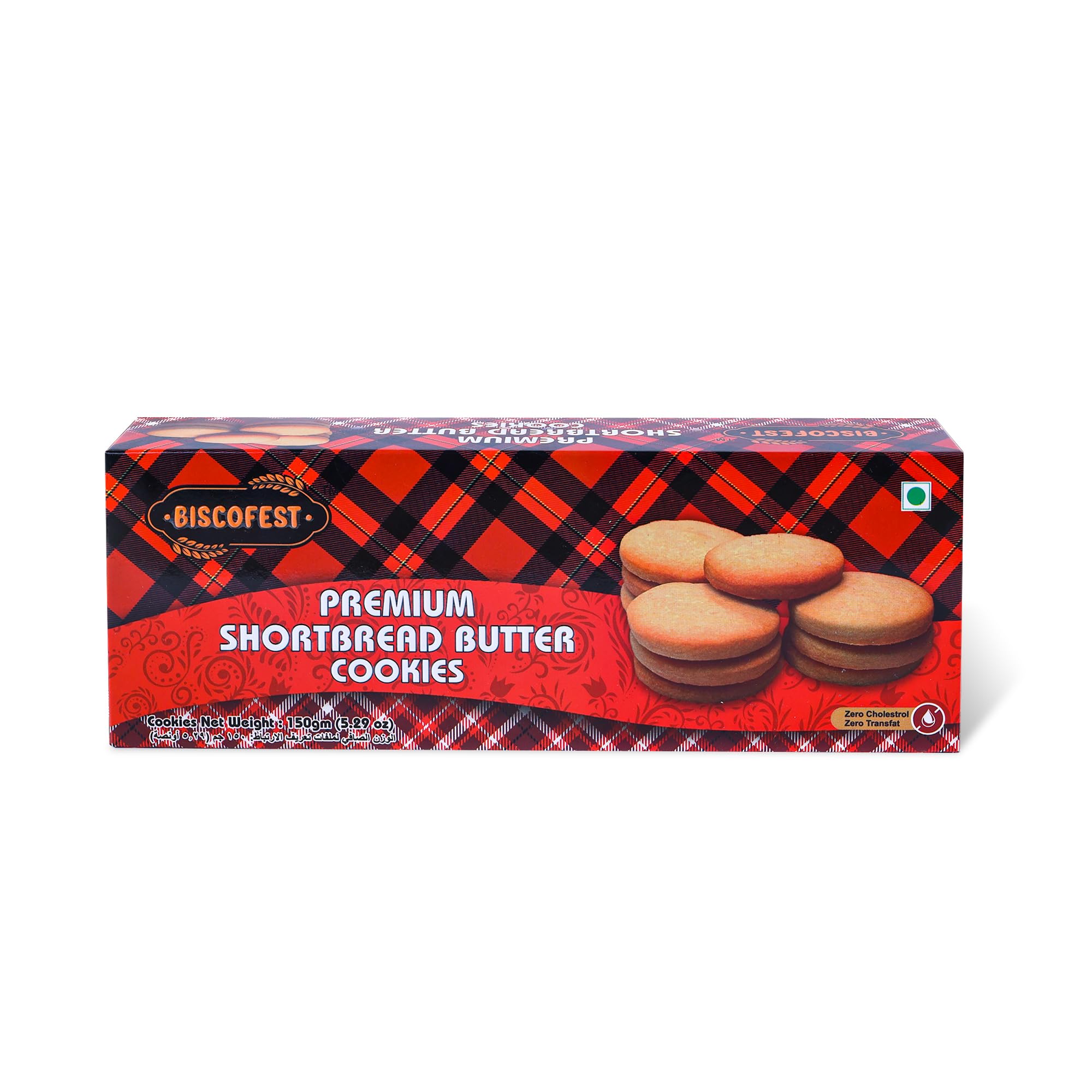 Biscofest Premium Shortbread Butter Cookies 150g | Zero Transfat & Cholesterol | Butter & Cow Milk | Healthy Snacks Biscuits | Low Calorie | High Fiber | Natural Ingredients (B0D98S58L9) Amazon Price History, Amazon Price Tracker