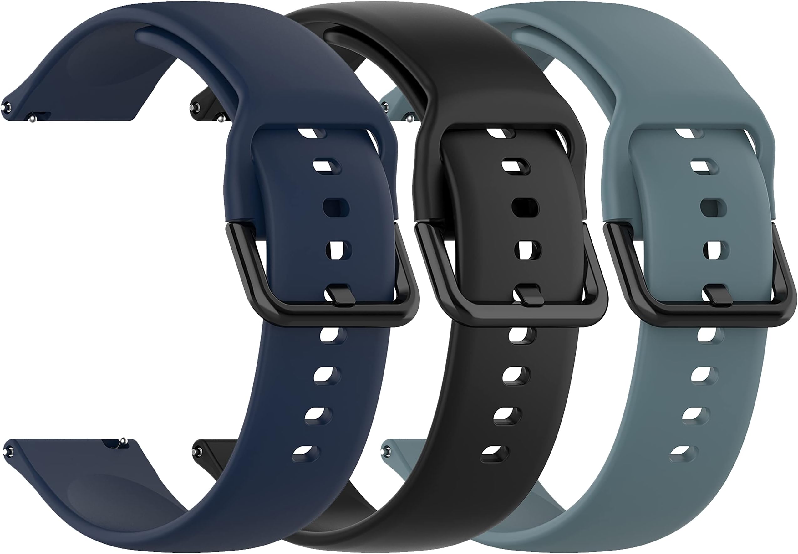 Bracelet Apple Watch BOUTIDEAL - Silicone Avec Breloques Abeilles - Or, Argent Ou Rose - Compatible Tous Modèles 46/44/45/49mm