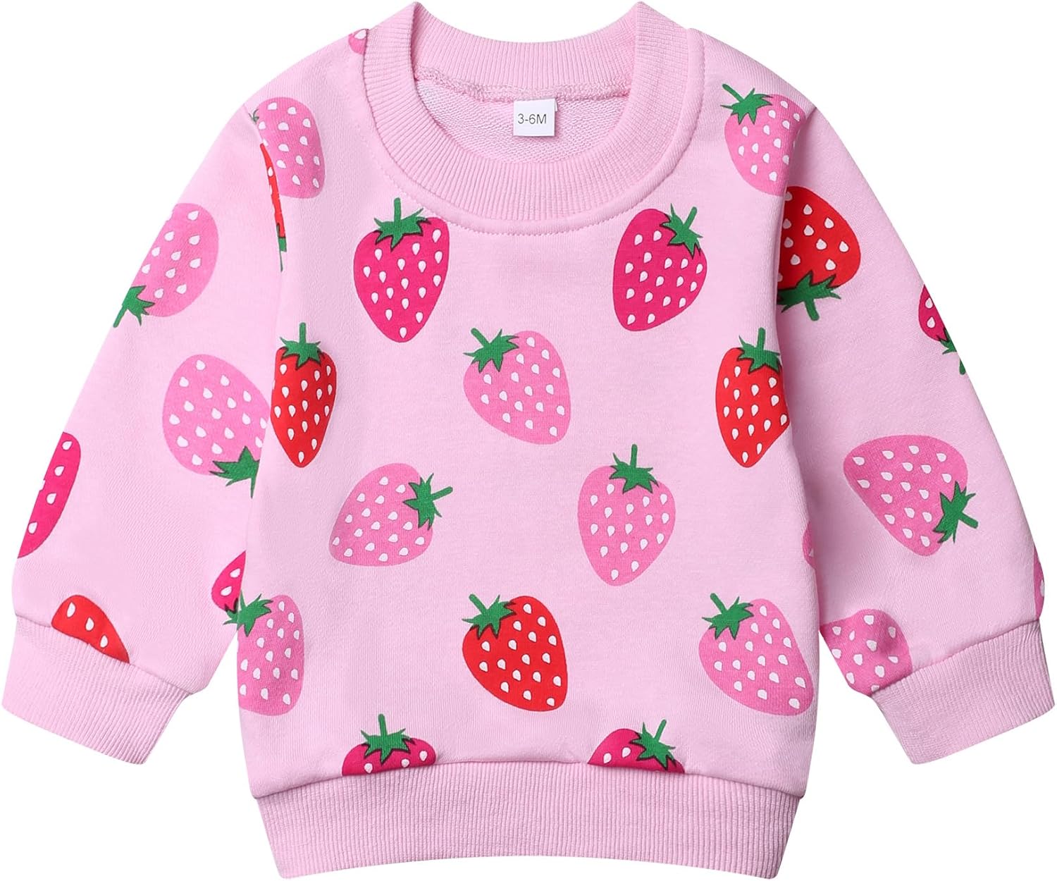 Baby Girl Clothes 2 Piece Cute Outfit, Long Sleeve Pullover Crewneck Sweatshirt with Jogger Pants Set for Fall Winter - Image 3