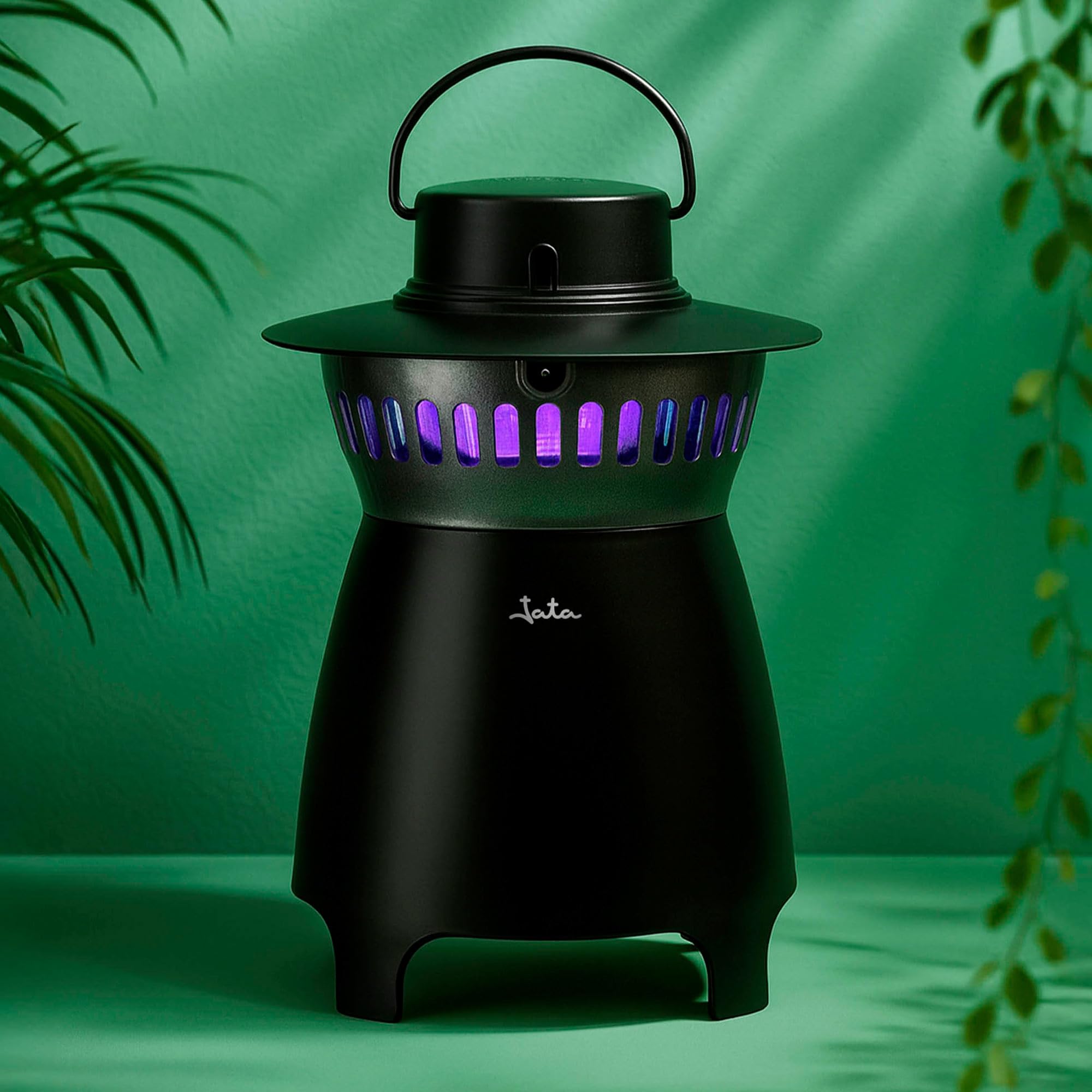 JATA MT8 - Antimosquitos Eléctrico Exterior, 1000 m², Imita al ser humano, Silencioso, Eficaz, Ecológico, Bajo Consumo