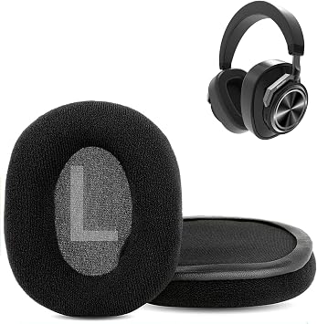 Ear Pads Replacement Cushion for Bluedio T7 T7+ T6 T6S T6C Headphone Earpads with Soft Fabric and High Density Foam