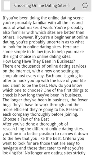 Online Dating Newbie’s