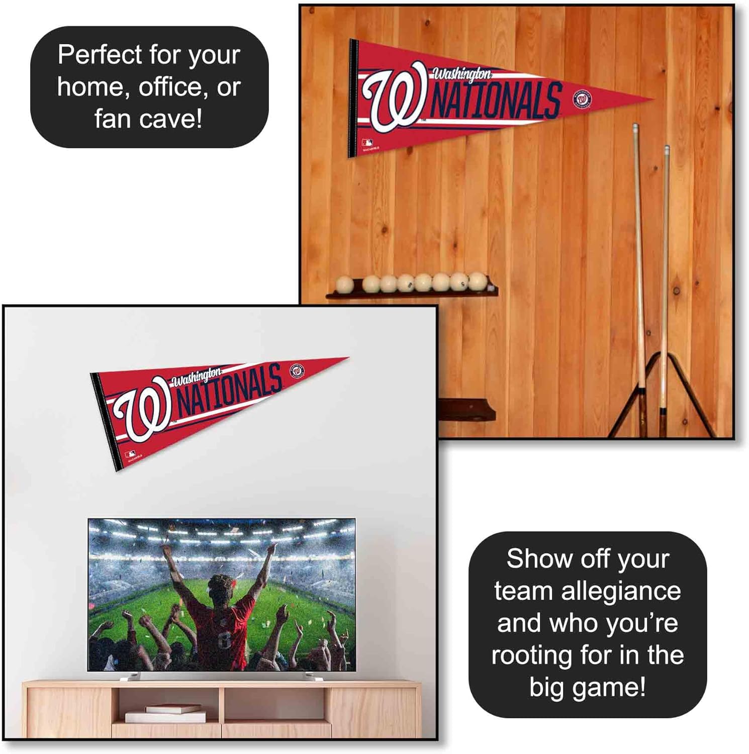 Washington Nationals Large Pennant - Image 3