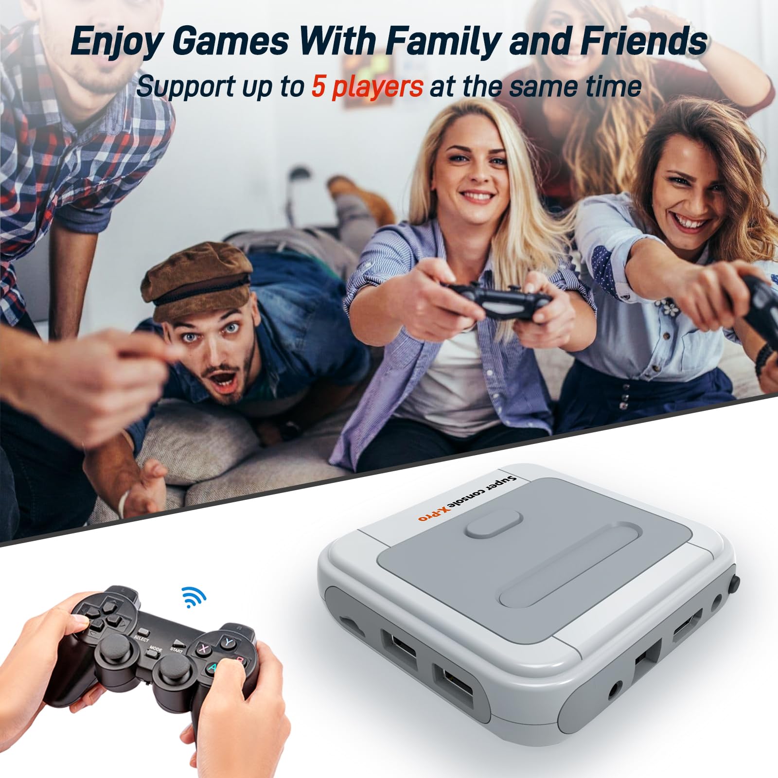 Amazon.com: Kinhank Retro Game Console 256GB, Super Console X PRO
