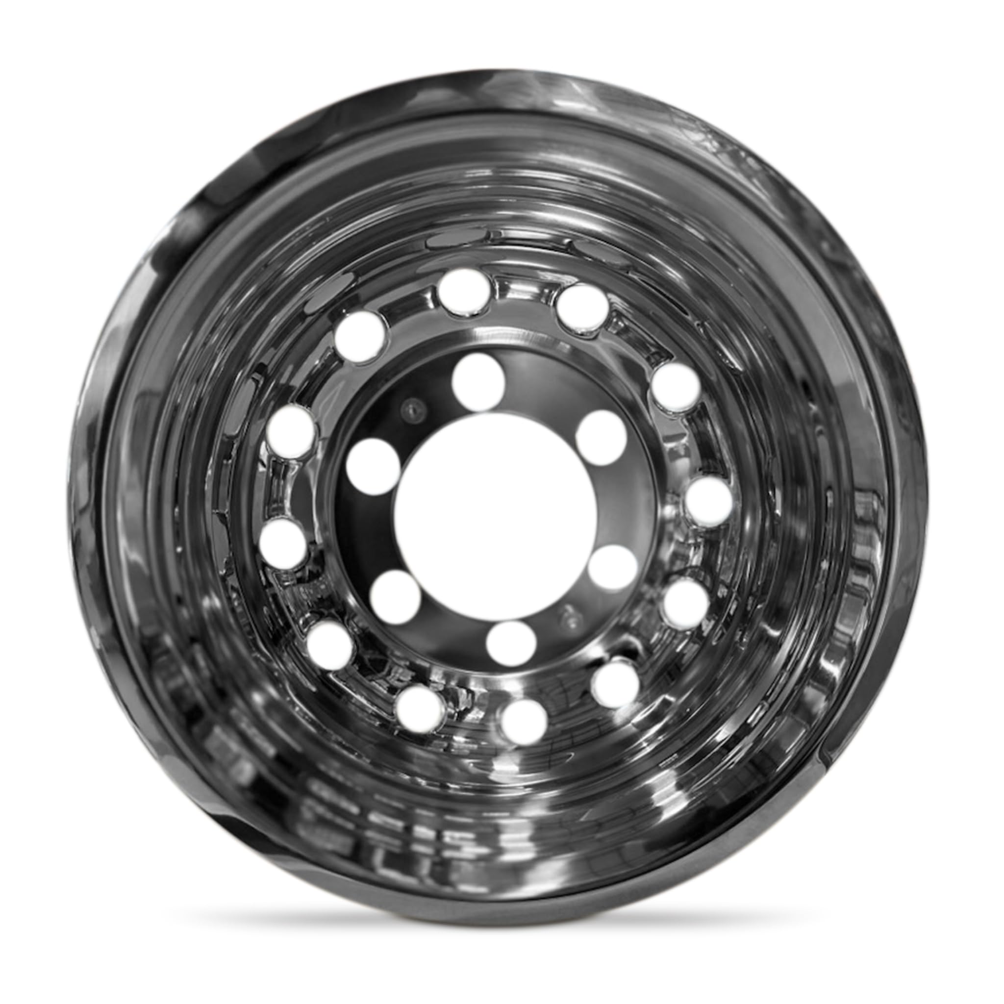 New 16 Inch Rim Simulators for 2015-2024 Ford Transit 350 - Set of 2 Rear & 2 Front Silver Wheel Covers