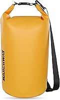 Vista 20 de MARCHWAY - Bolso seco flotante e impermeable 1.32/2.64/5.28/7.93/10.57 galones, parte superior enrollable, mantiene secos equipos de kayak rafting