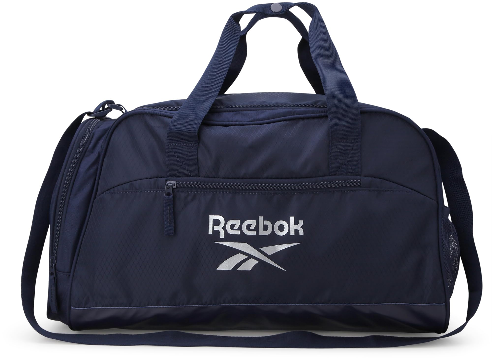Reebok Duffle Bag - Lightweight Unisex Carry On Gym Bag - Travel and Sports Duffel Bags for Men and Women, Hamilton Navy