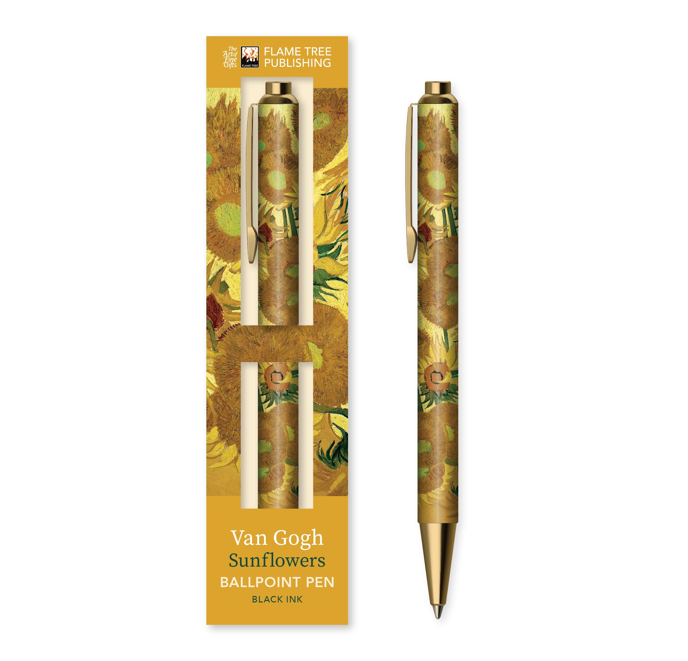 Vincent van Gogh: Sunflowers Boxed Decorative Ballpoint Pen (Boxed Ballpoint Pens)
