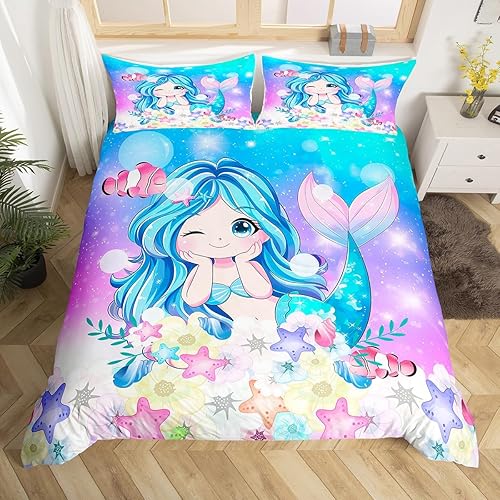 Miniatura 15 de Manfei Juego de funda de edredón musical tamaño Queen, juego de ropa de cama con estampado de notas musicales retro para niños y niñas, decoración