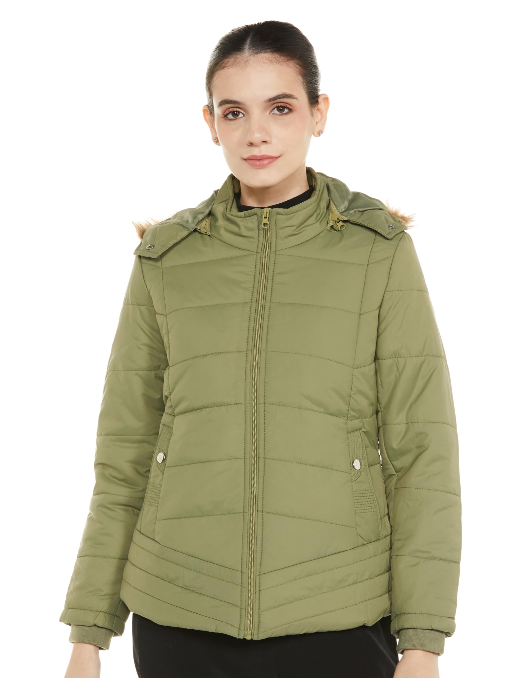 qube by fort collins Women's Puffer Jacket – Ultra Warm, Lightweight & Trendy Winter Wear-picture-19