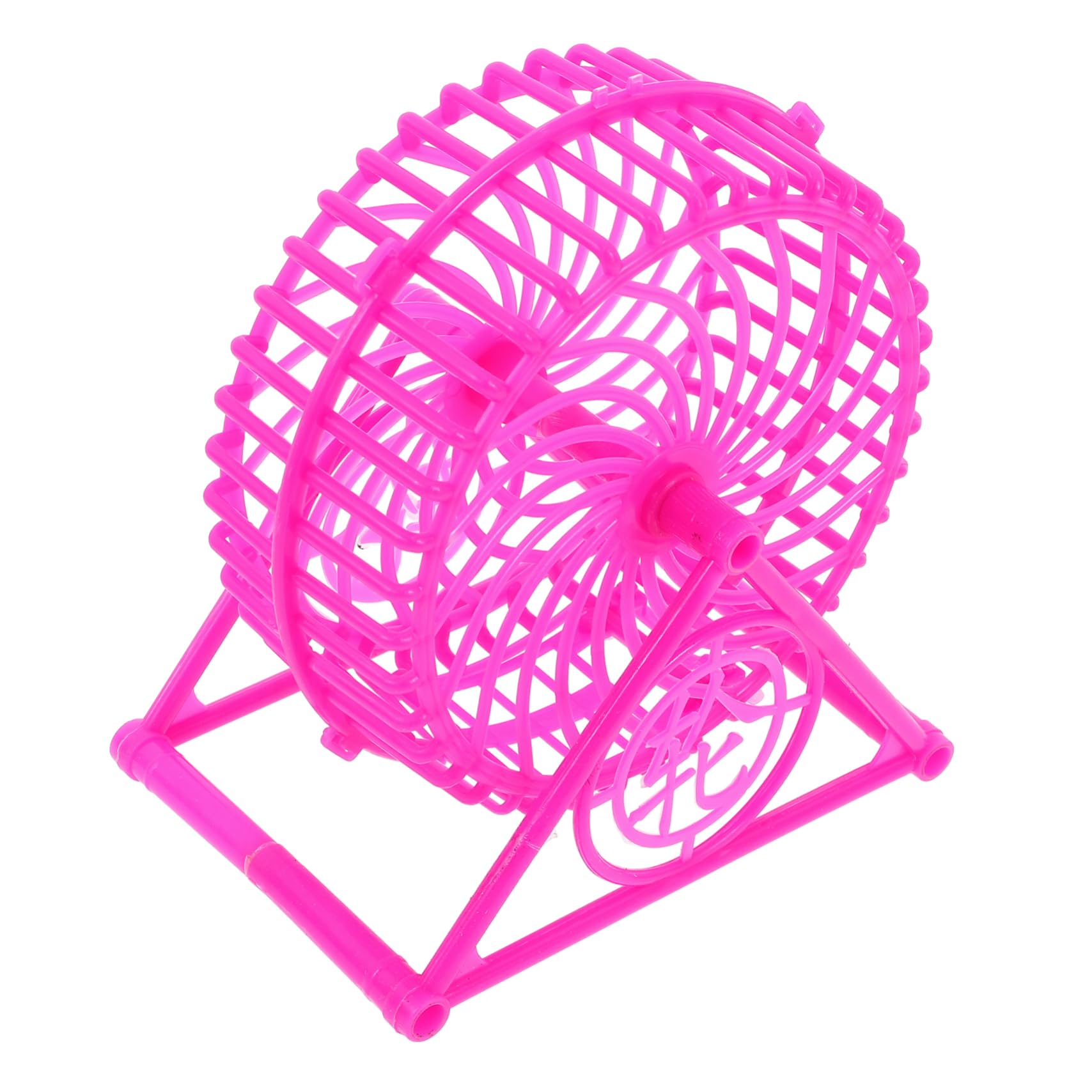 Parliky Quiet Exercise Wheel -Jamming Feature for 10 Gallon Glass Tank for Hamsters Rats