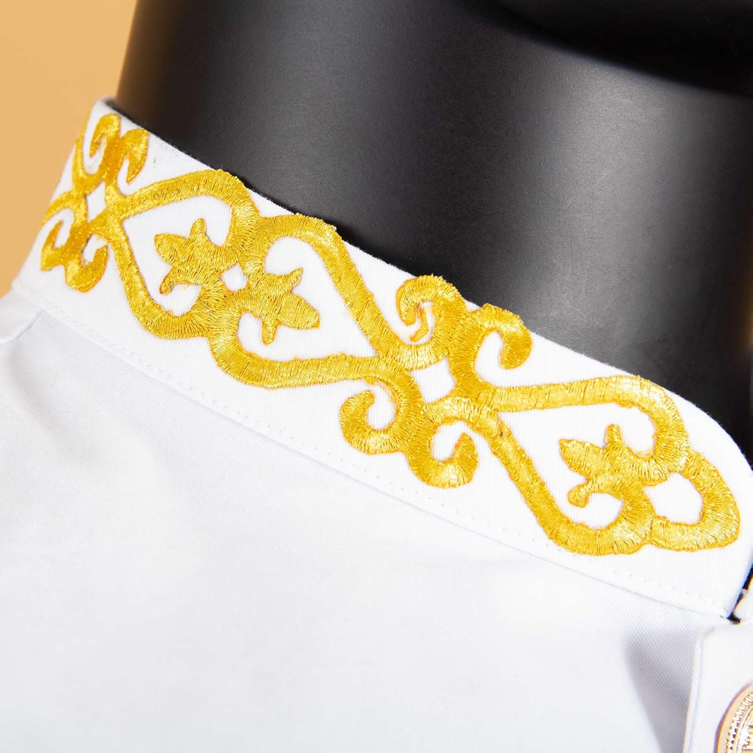 African Suits for Men Slim Fit Embroidery Double Breasted Blazer and Pants Set Formal Business Dress Suit