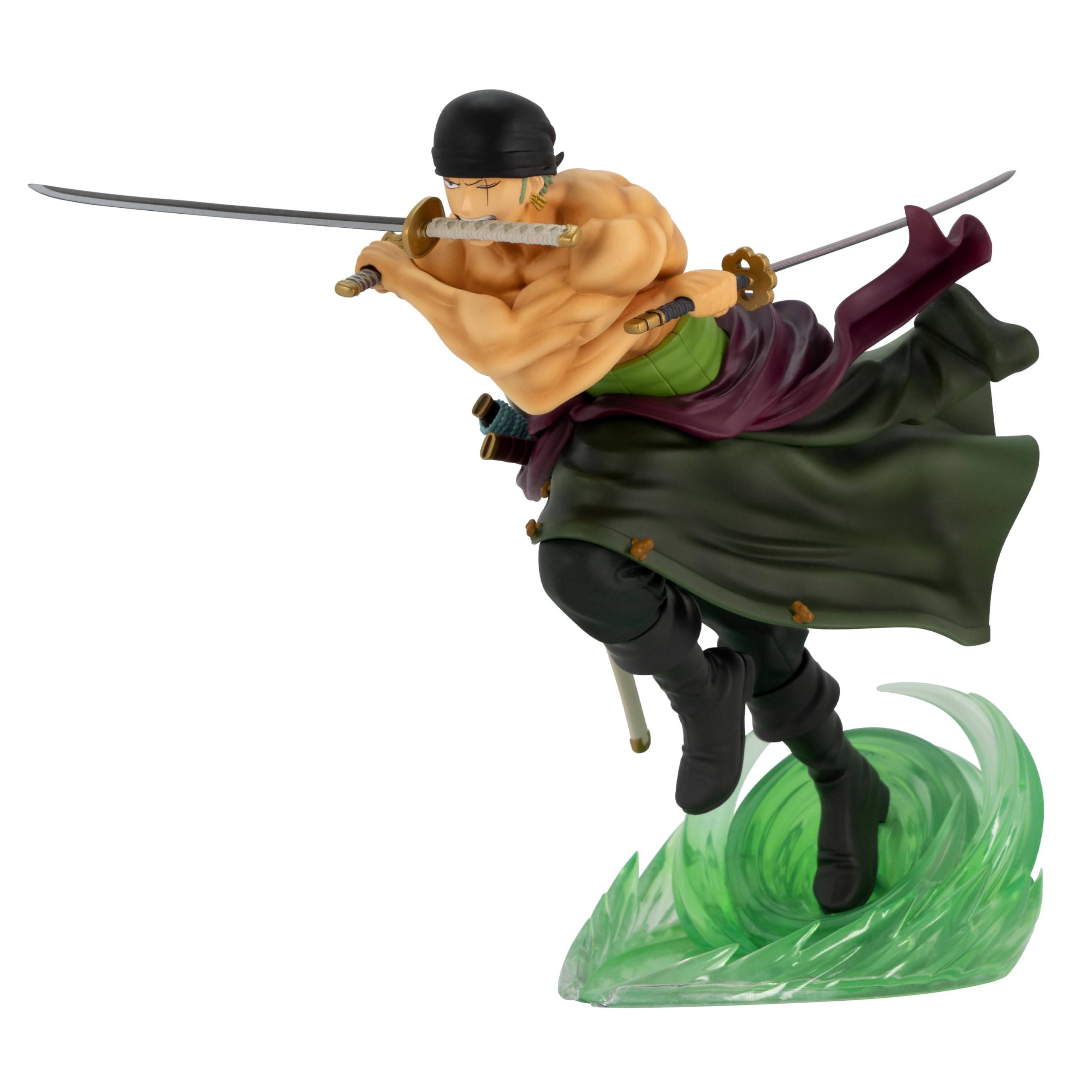 ABYSTYLE Studio One Piece Zoro SFC, statuetta da collezione in PVC, altezza 17,8 cm, statuetta anime manga statuette per casa camera ufficio arredamento regali, ABYFIG091
