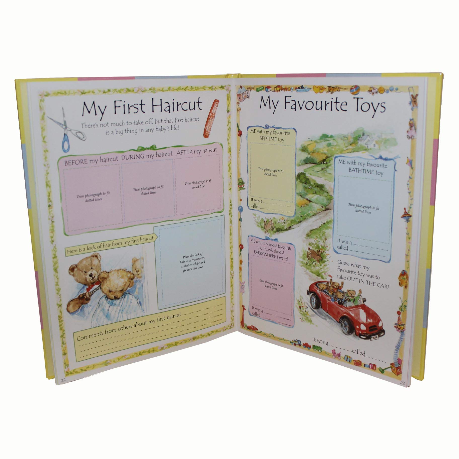 A First Five Year Diary Unisex Baby Record Book - Image 3