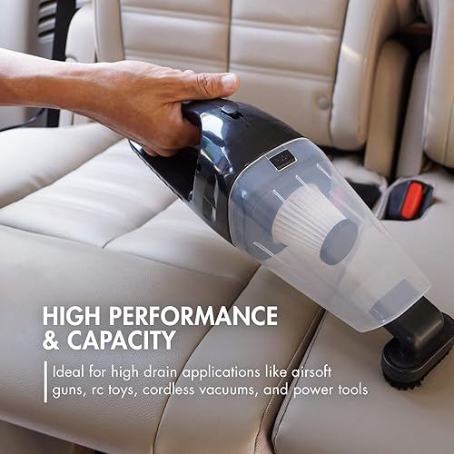 Miniatura 2 de Tenergy NiMH SubC 1.2V 4200mAh, baterías recargables de parte superior plana, paquete de 10