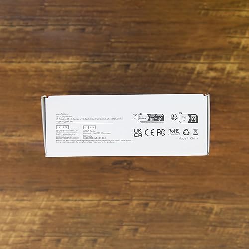 Miniatura 10 de SSK Hub USB 3.0 alimentado por 10 puertos, concentrador de carga USB de aluminio de 60 W con adaptador de corriente DC 12V5A, soporta carga rápida