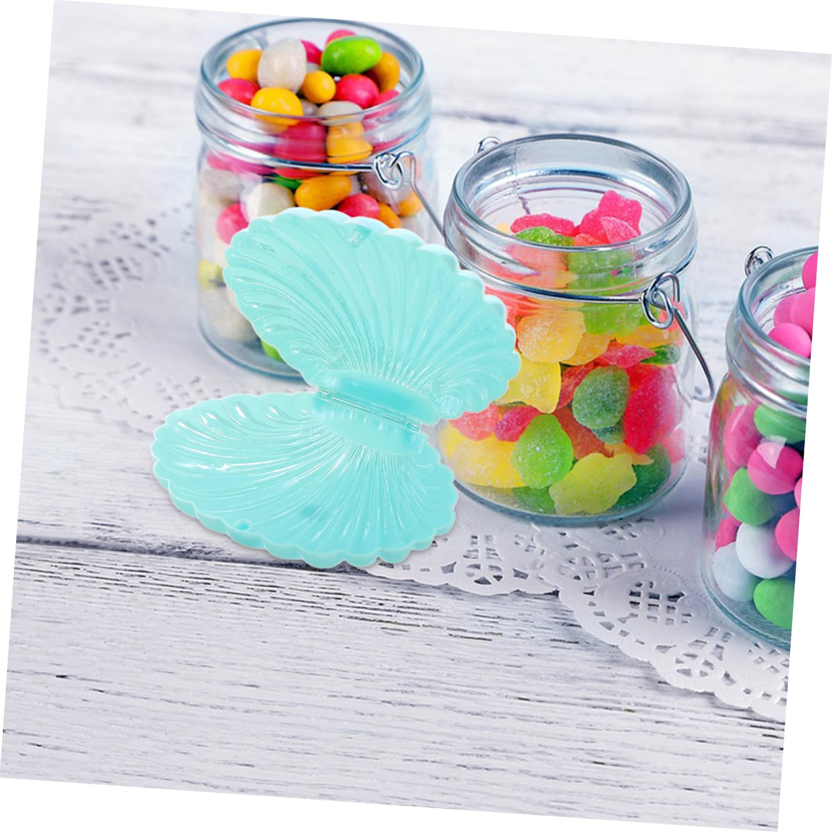 MAGICLULU Lot De 10 Boîtes à Bonbons En Forme De Coquillage