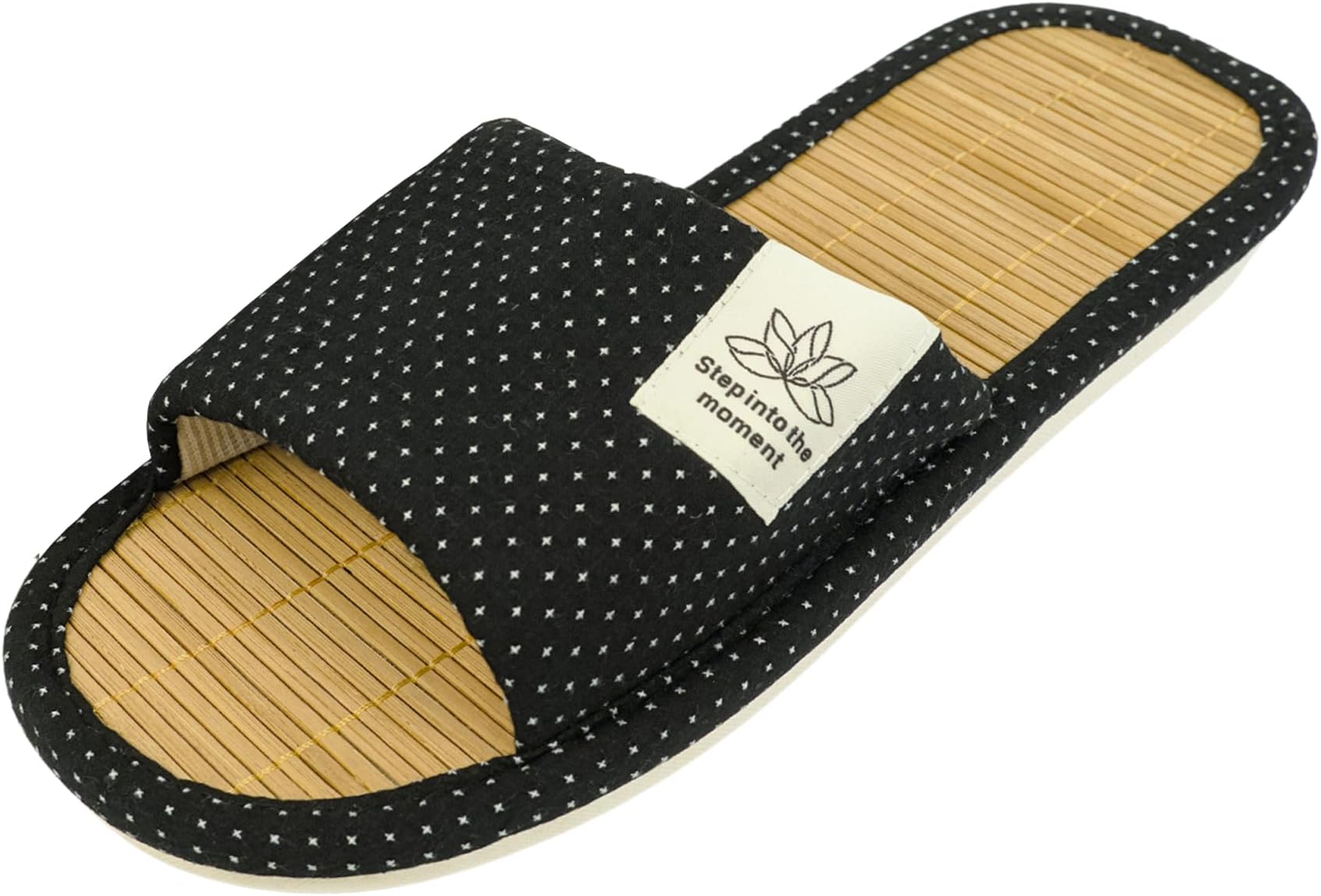 Zenley - Japanese Bamboo House Slippers for Women and Men Indoor - Organic Soft Cotton Fabric for Ultimate Comfort