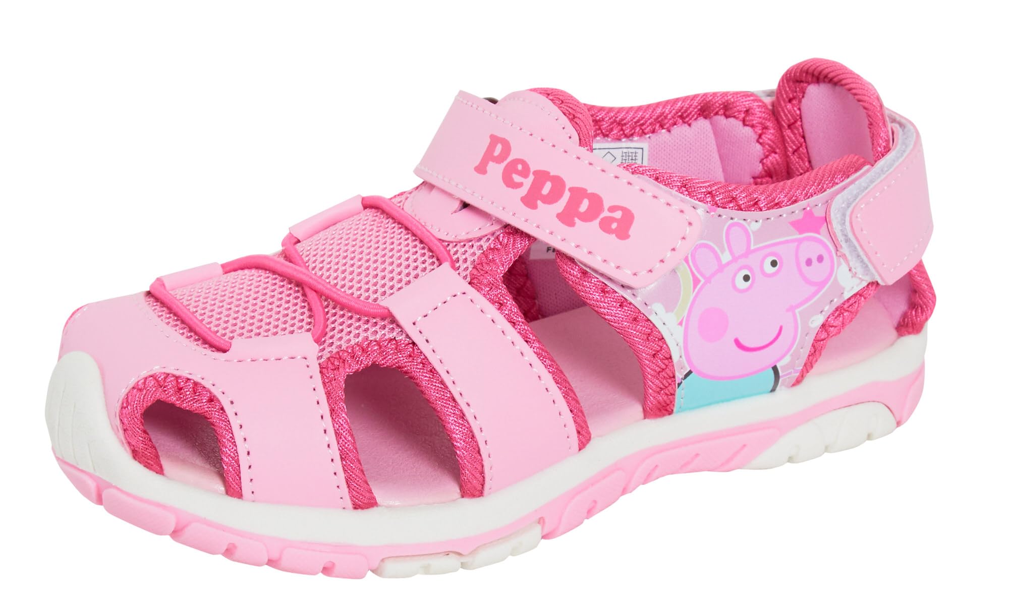 Peppa Pig Scarpe da piscina da spiaggia rosa per ragazze, prodotto ufficiale Peppa, rosa, 22 EU Peppa Pig Scarpe da piscina da spiaggia rosa per ragazze, prodotto ufficiale Peppa, rosa, 22 EU