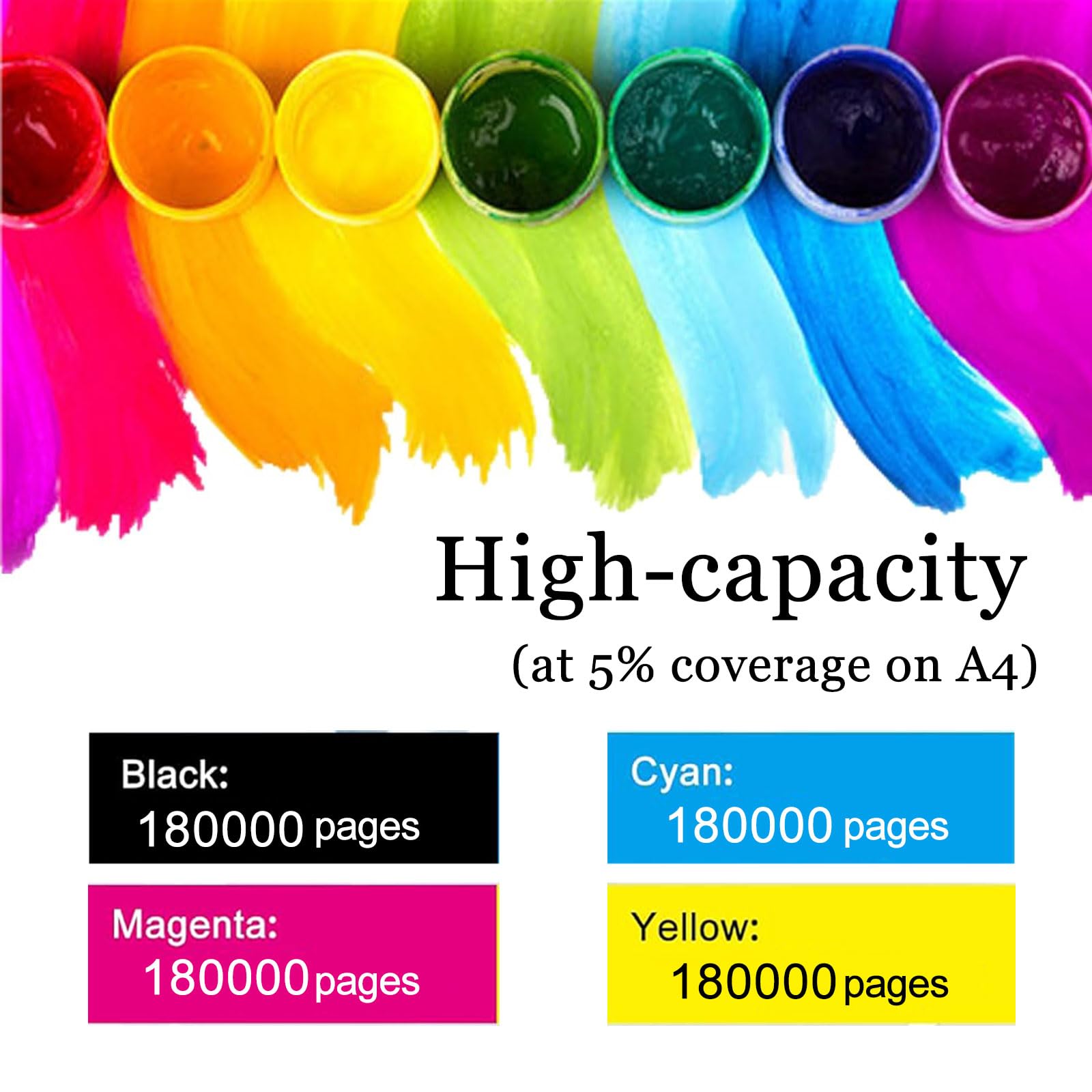 013R00681 Unità Di Tamburo Compatibile Per Xerox AltaLink C8130 C8135 C8145 C8155 C8170 Stampanti, 180000 Pagine,013R00681-4 PACK