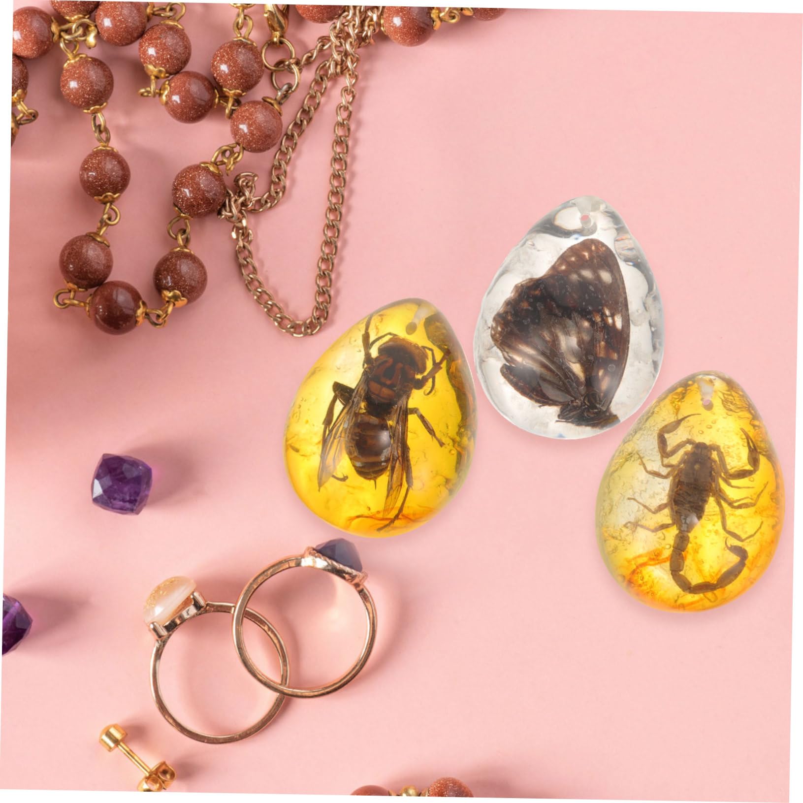 メキシコ産 天然琥珀（アンバー）昆虫入り 約2,300万年前 希少標本 メキシコ産 天然琥珀（アンバー）昆虫入り 約2,300万年前 希少標本