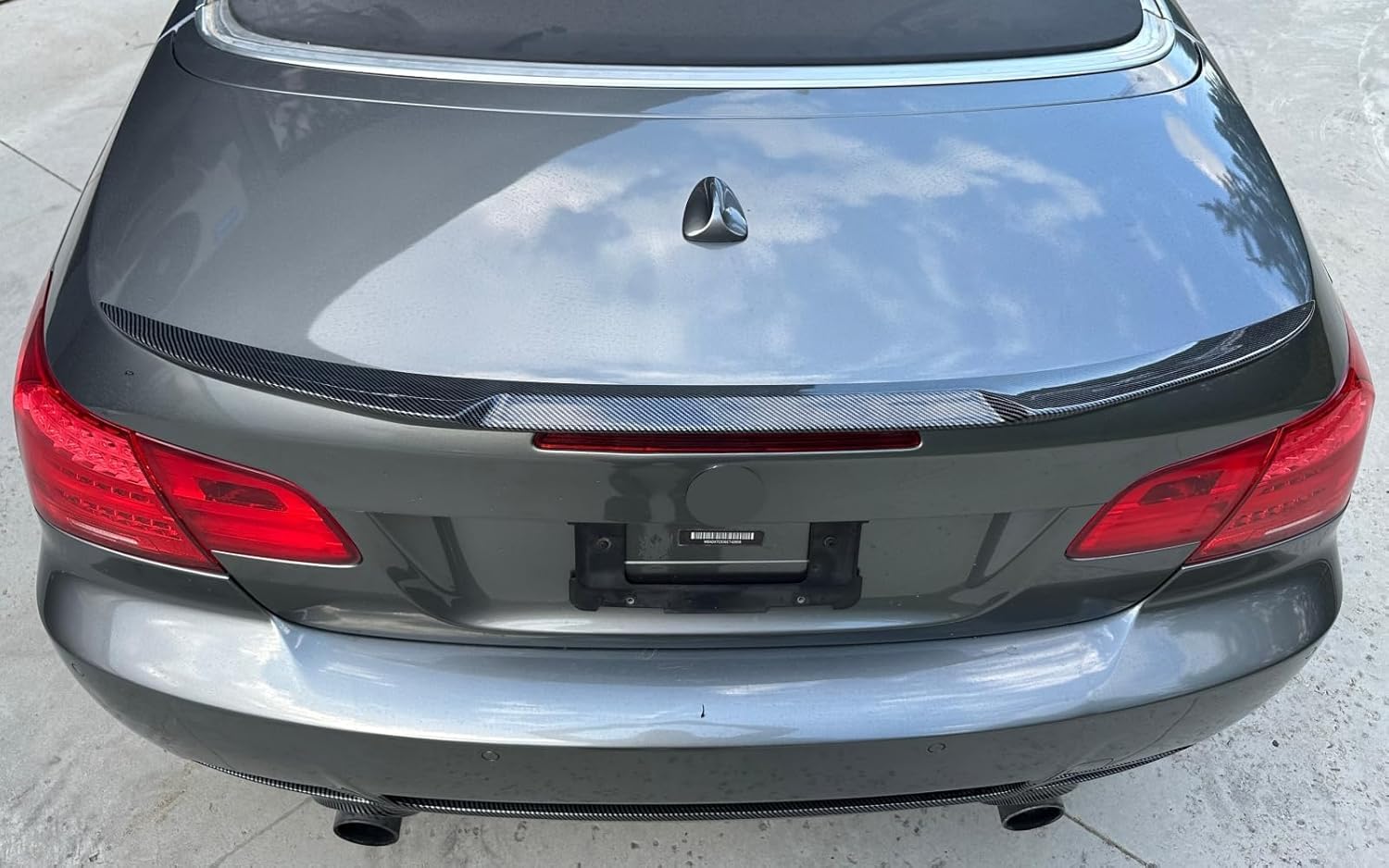Heckflügel Für BMW 3er E93 | Fiberflex Mit Teilegutachten