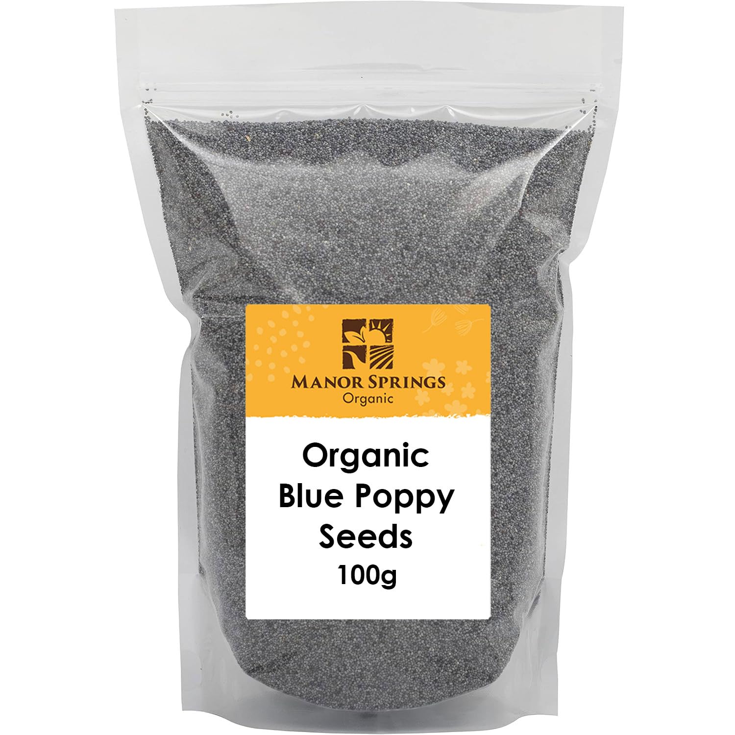 Organic Blue Poppy Seeds (100g)Soil AssociationSoil AssociationSoil Association