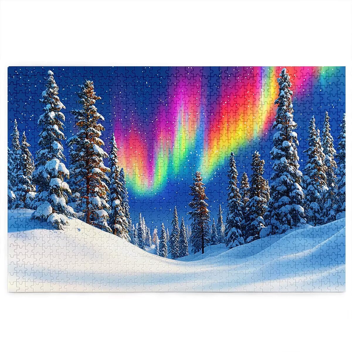 Aurora 4000 elementów, krajobraz drewniane puzzle dla dorosłych, puzzle z wykwintnym opakowaniem, rodzinne gry edukacyjne, puzzle do wystroju domu, prezent dla kobiet, prezent dla mężczyzn, P-60
