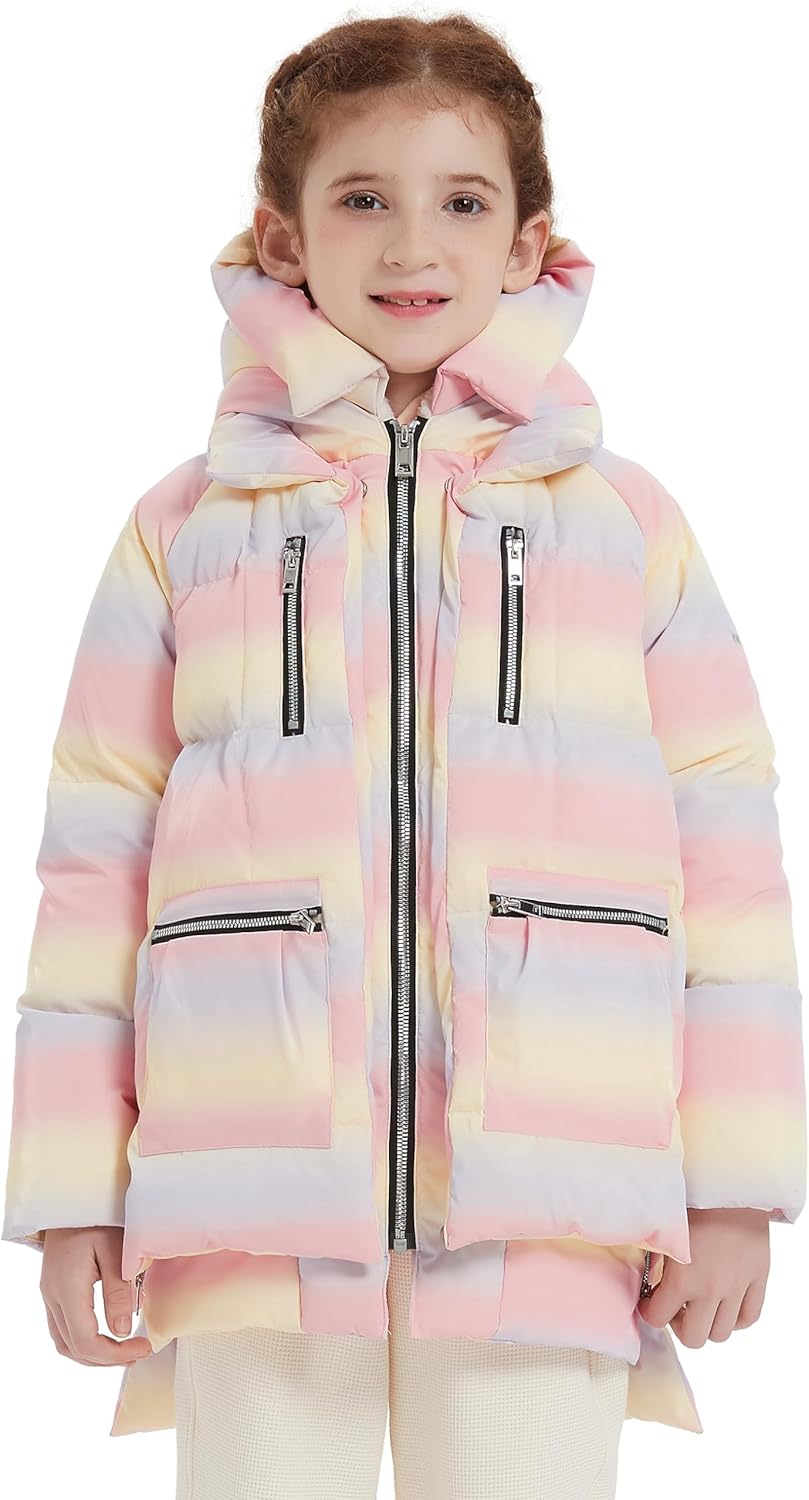 Orolay kids hooded down coat - quilted puffer jacket